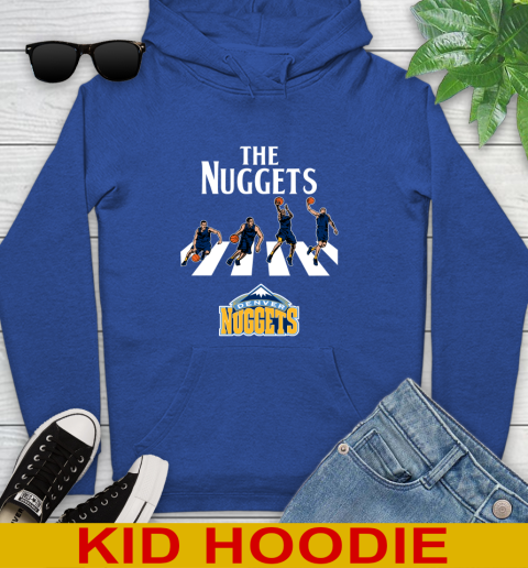 NBA Basketball Denver Nuggets The Beatles Rock Band Shirt Youth Hoodie 10