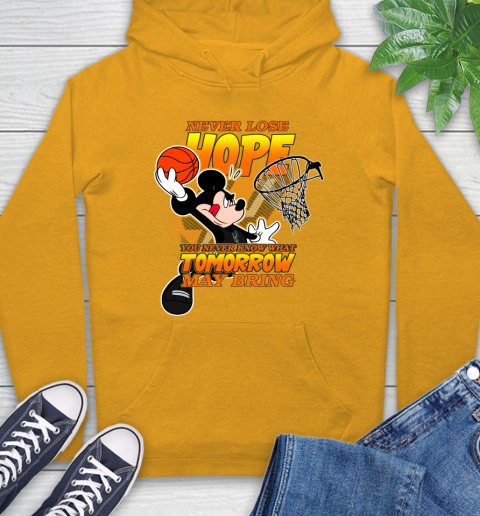 San Antonio Spurs NBA Basketball Mickey Disney Never Lose Hope Hoodie 2