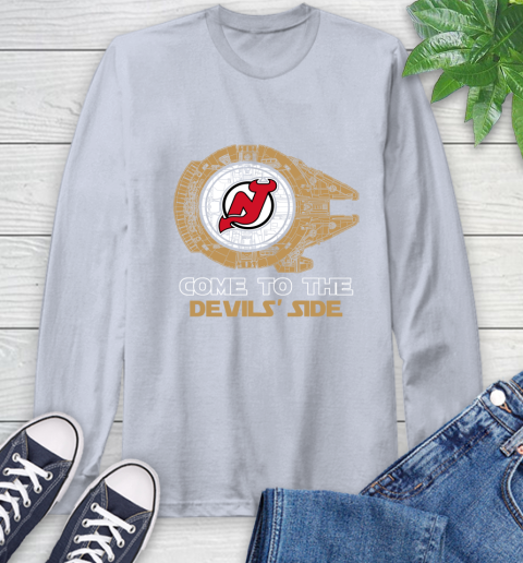 NHL Come To The New Jersey Devils Wars Hockey Sports Long Sleeve T-Shirt 6