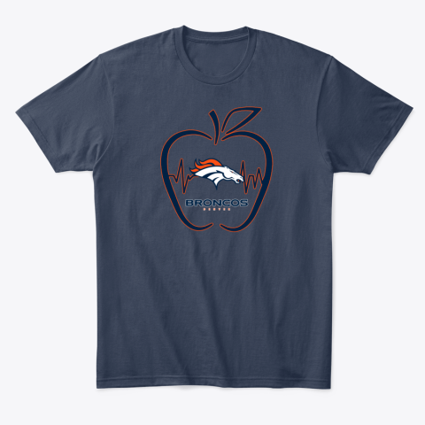 y4l5 apple heartbeat teacher symbol denver broncos classic t shirt 2 front navy