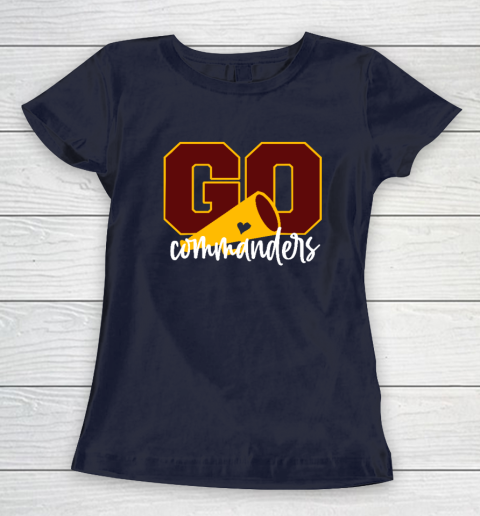 Go Cheer Commanders Women's T-Shirt 2