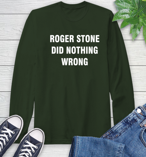 Roger Stone Did Nothing Wrong T-Shirt 62
