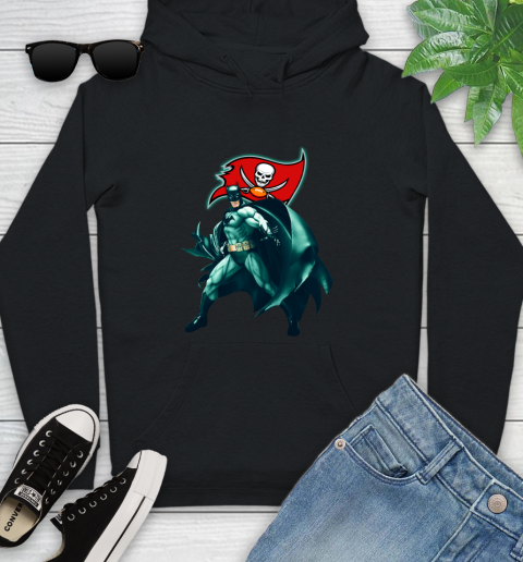 NFL Batman Football Sports Tampa Bay Buccaneers Youth Hoodie 2