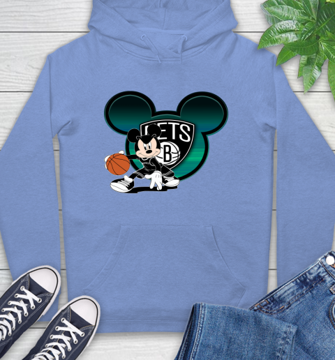 NBA Brooklyn Nets Mickey Mouse Disney Basketball Hoodie 11