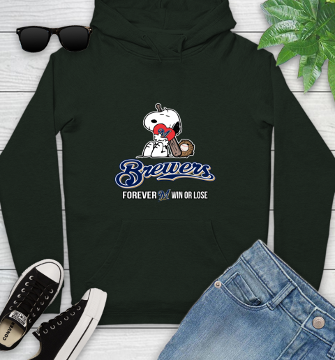 MLB The Peanuts Movie Snoopy Forever Win Or Lose Baseball Milwaukee Brewers 149