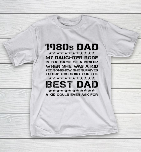 Funny Girl Dad 1980s Dad And Daughter Father s Day T Shirt