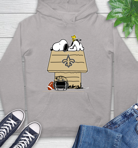New Orleans Saints NFL Football Snoopy Woodstock The Peanuts Movie Hoodie 12