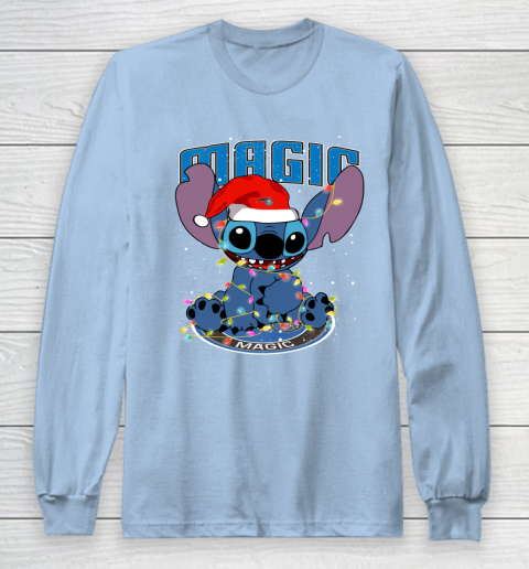 Orlando Magic NBA noel stitch Basketball Christmas Long Sleeve T-Shirt 5