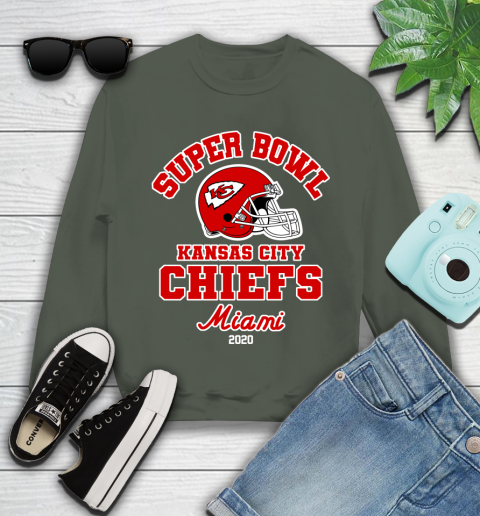 Kansas City Chiefs Super Bowl Champion Miami Logo 2020 NFL Shirts 112