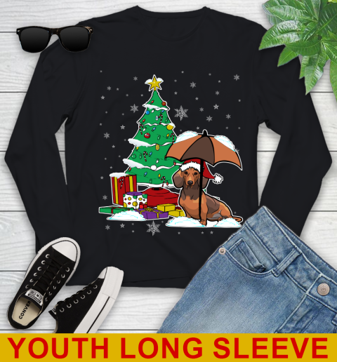 Dachshund Christmas Dog Lovers Shirts 258