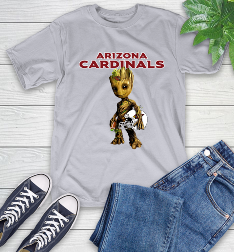 Arizona Cardinals NFL Football Groot Marvel Guardians Of The Galaxy T-Shirt 6