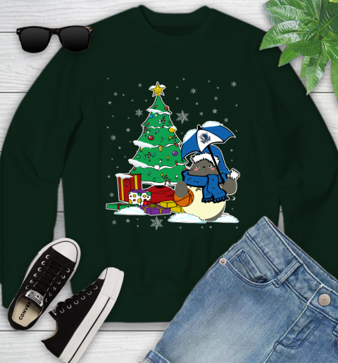 Dallas Mavericks NBA Basketball Cute Tonari No Totoro Christmas Sports Youth Sweatshirt 9