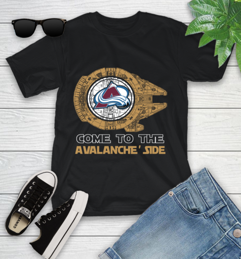 NHL Come To The Colorado Avalanche Wars Hockey Sports Youth T-Shirt