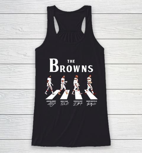 The Browns Mashup The Beatles Racerback Tank