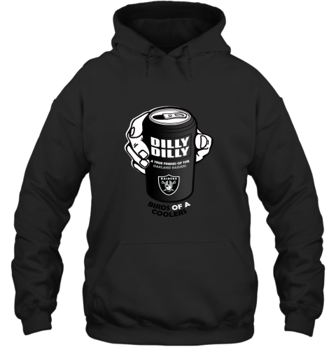 Bud Light Dilly Dilly! Oakland Raiders Birds Of A Cooler Hoodie