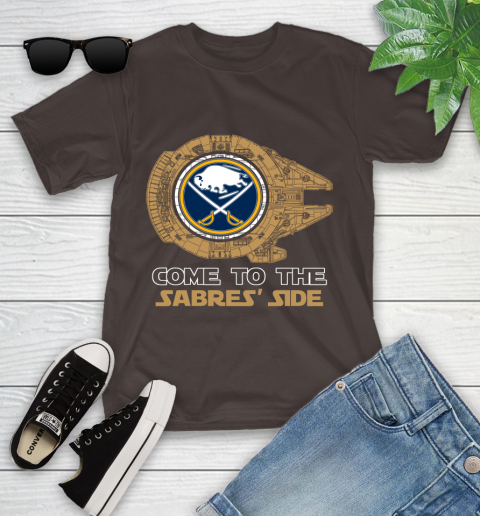 NHL Come To The Buffalo Sabres Wars Hockey Sports Youth T-Shirt 7