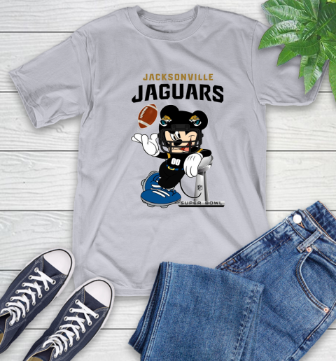 NFL Jacksonville Jaguars Mickey Mouse Disney Super Bowl Football T Shirt T-Shirt 6