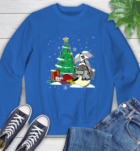 Los Angeles Kings NHL Hockey Cute Tonari No Totoro Christmas Sports Sweatshirt 9