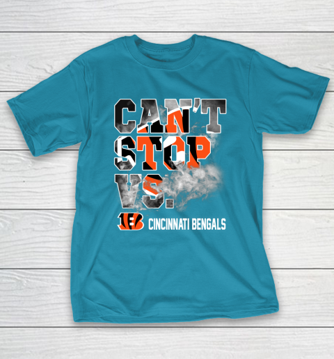 NFL Cincinnati Bengals Can't Stop Vs T-Shirt 7