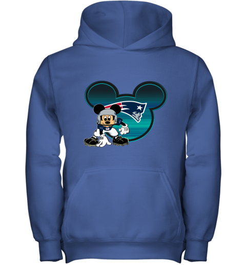 NFL New England Patriots Mickey Mouse Disney Football T Shirt yWUAQK6V0x7 youth hoodie 43 95 151514 front royal
