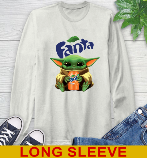Star Wars Baby Yoda Hugs Fanta Soft Drink Shirt 69
