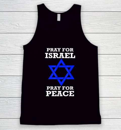 Pray For Israel Peace Tank Top