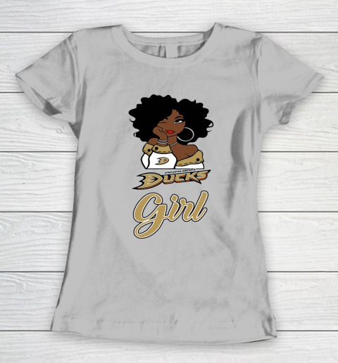 Anaheim Ducks Girl NHL Women's T-Shirt 6