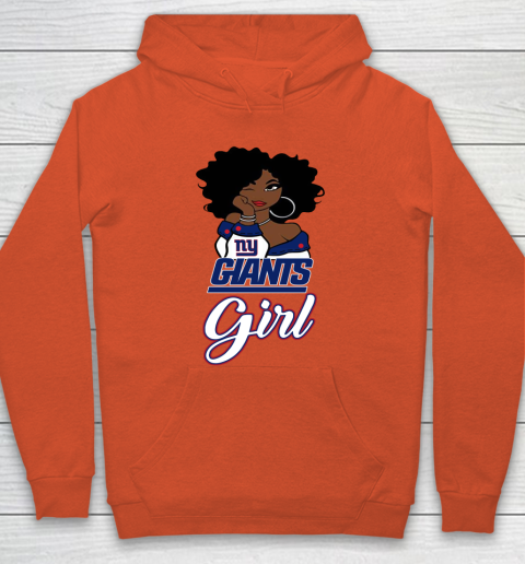 New York Giants Girl NFL Hoodie 5