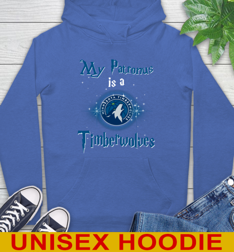 NBA Basketball Harry Potter My Patronus Is A Minnesota Timberwolves Hoodie 9