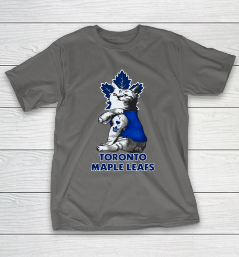 NHL My Cat Loves Toronto Maple Leafs Hockey T-Shirt 8