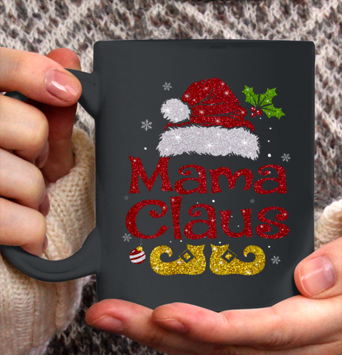 Funny Santa Mama Claus Christmas Matching Family Group Ceramic Mug 11oz