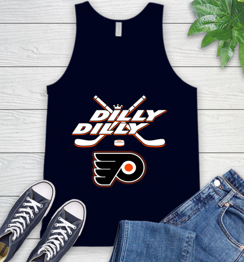 NHL Philadelphia Flyers Dilly Dilly Hockey Sports Tank Top 3