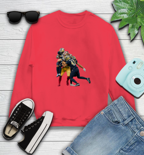 Sprint Football San Francisco 49ers And New Orleans Saints Shirts 34