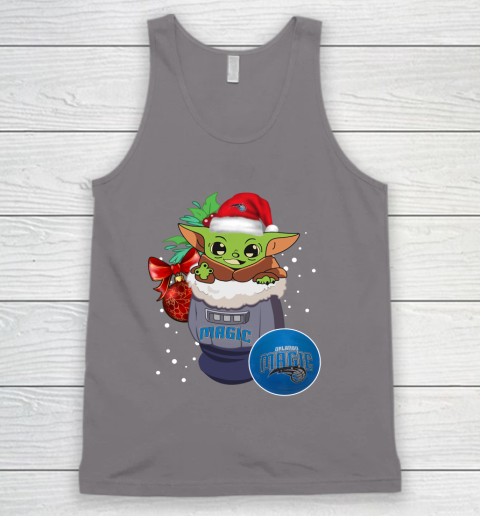 Orlando Magic Christmas Baby Yoda Star Wars Funny Happy NBA Tank Top 7