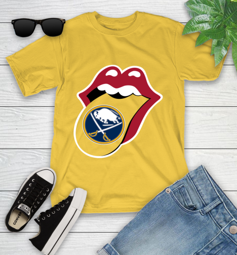 Buffalo Sabres NHL Hockey Lips I Root For My Team Adoring Fan 110