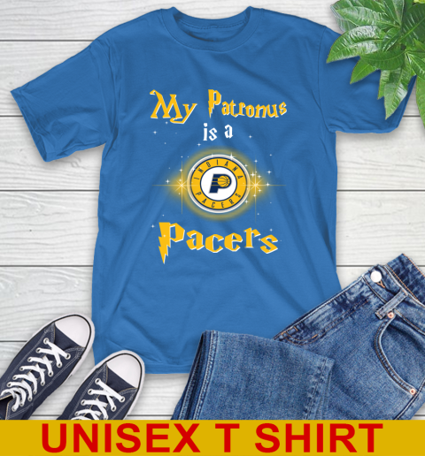 NBA Basketball Harry Potter My Patronus Is A Indiana Pacers T-Shirt 11