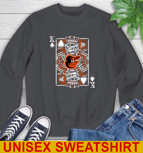 Baltimore Orioles MLB Baseball The King Of Spades Death Cards Shirt Sweatshirt 7