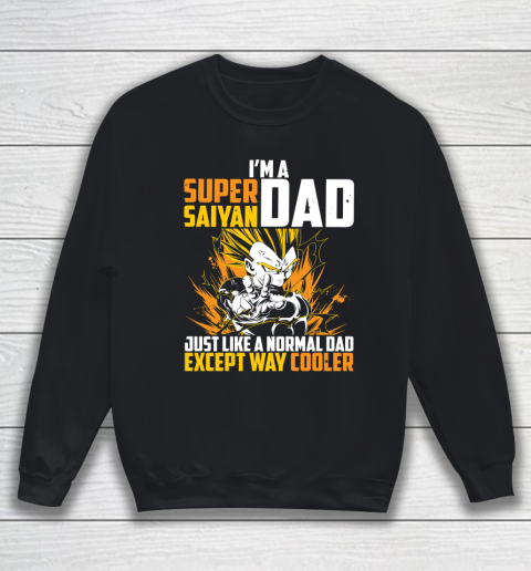 Dragon Ball Super Saiyan Dad Vegeta Sweatshirt