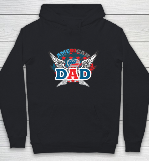 4th Of July American Dad Fourth Of July Youth Hoodie