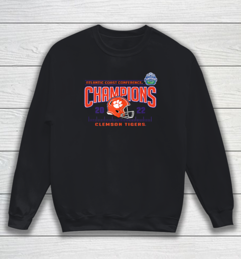 Clemson Tigers ACC Champs 2022 Helmet Sweatshirt