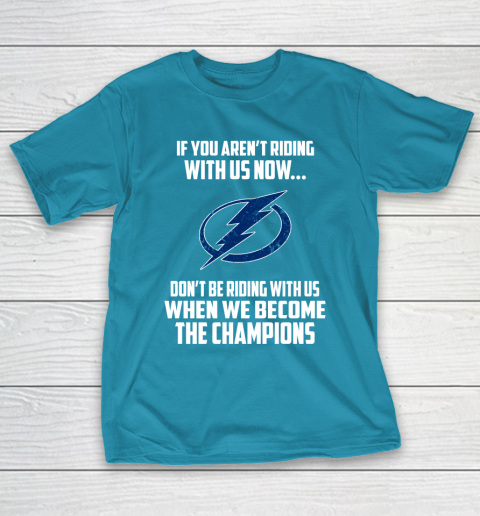 NHL Tampa Bay Lightning Hockey We Become The Champions T-Shirt 7