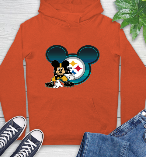 NFL Pittsburgh Steelers Mickey Mouse Disney Football T Shirt Hoodie 5