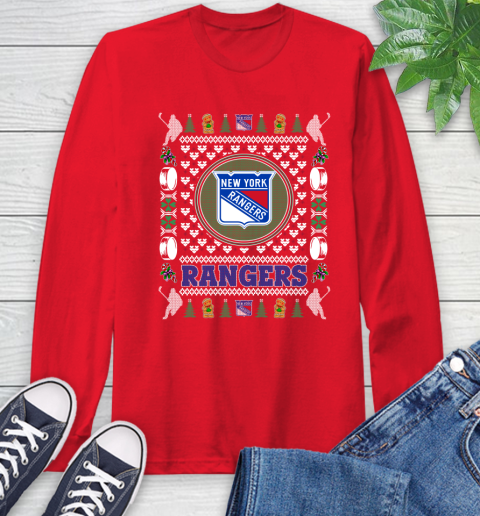 New York Rangers Merry Christmas NHL Hockey Loyal Fan Ugly Shirt 66