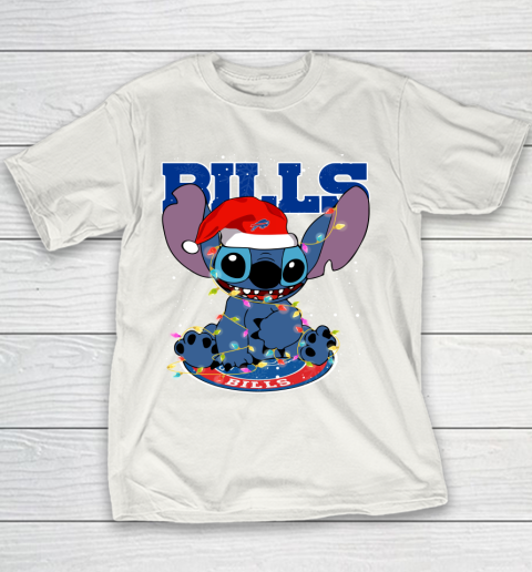 Buffalo Bills NFL Football noel stitch Christmas Youth T-Shirt