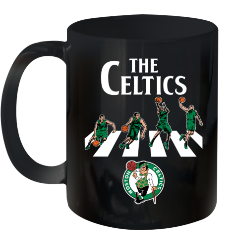 NBA Basketball Boston Celtics The Beatles Rock Band Shirt Ceramic Mug 11oz