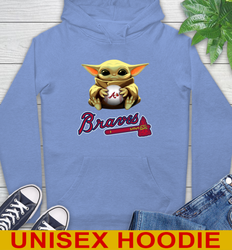 MLB Baseball Atlanta Braves Star Wars Baby Yoda Shirt 23