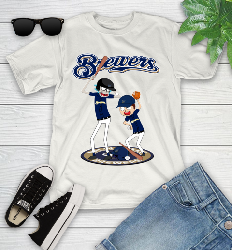 MLB Milwaukee Brewers Rick And Morty Baseball 103