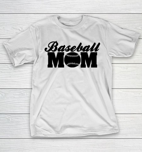 Mother's Day Funny Gift Ideas Apparel  Crazy Baseball Mom T Shirt T-Shirt