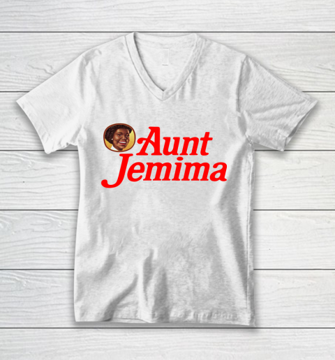 Aunt Jemima V-Neck T-Shirt
