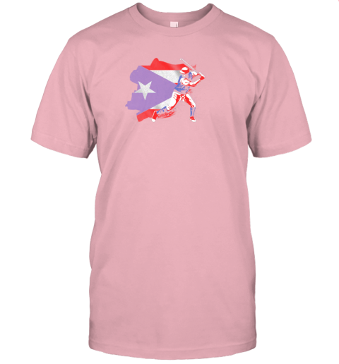 tpwy puerto rico flag shirt baseball player shirt sport lover jersey t shirt 60 front pink